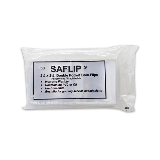 Saflips 2.5x2.5 Pack of 50