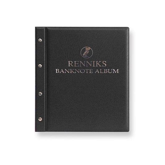 Renniks Banknote Album - Black