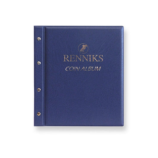 Renniks Coin Album - Blue