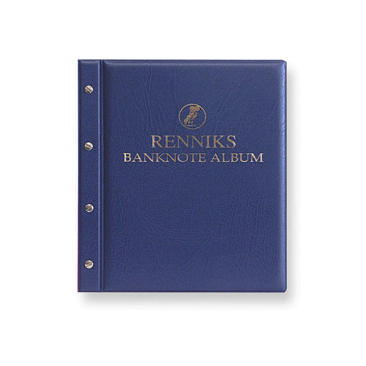Renniks Banknote Album - Blue